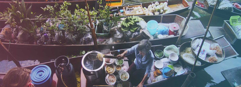 A Bengali boat vendor